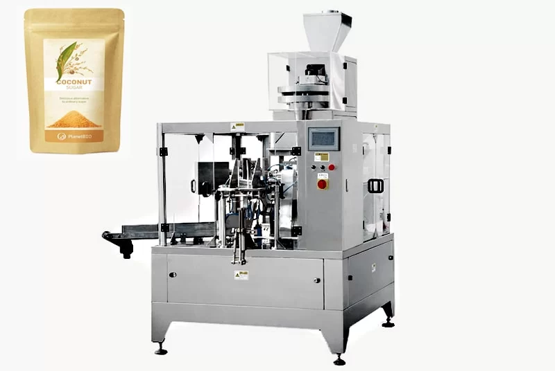 10-1000g Sugar/Salt Doypack Machine For Premade/Zipper/Stand-Up Pouch