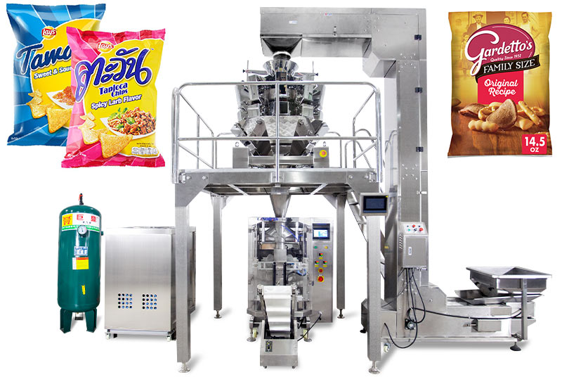 Automatic Nitrogen-Filled Dry Food Pouch Packing Machine