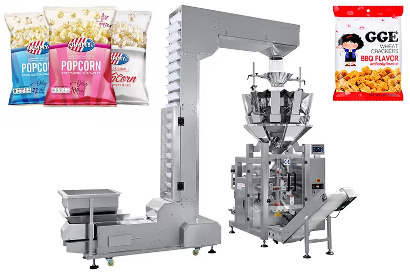 Automatic Popcorn Pouch Packing Machine
