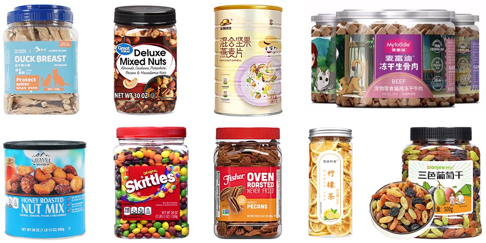 Automatic Dried Fruits Bottles Filling Machine