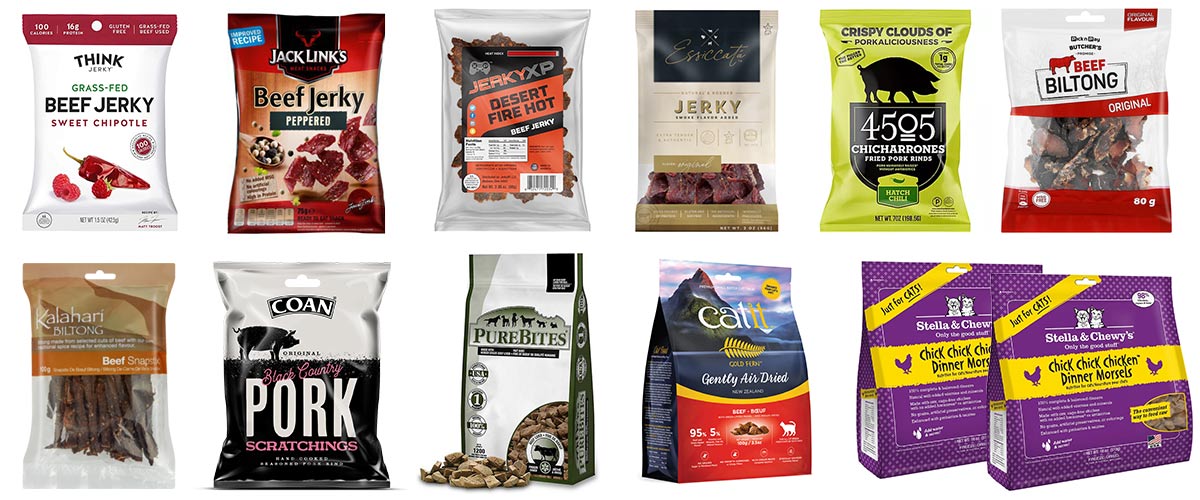 Automatic Dry Food Jerky Biltong Packaging Machine