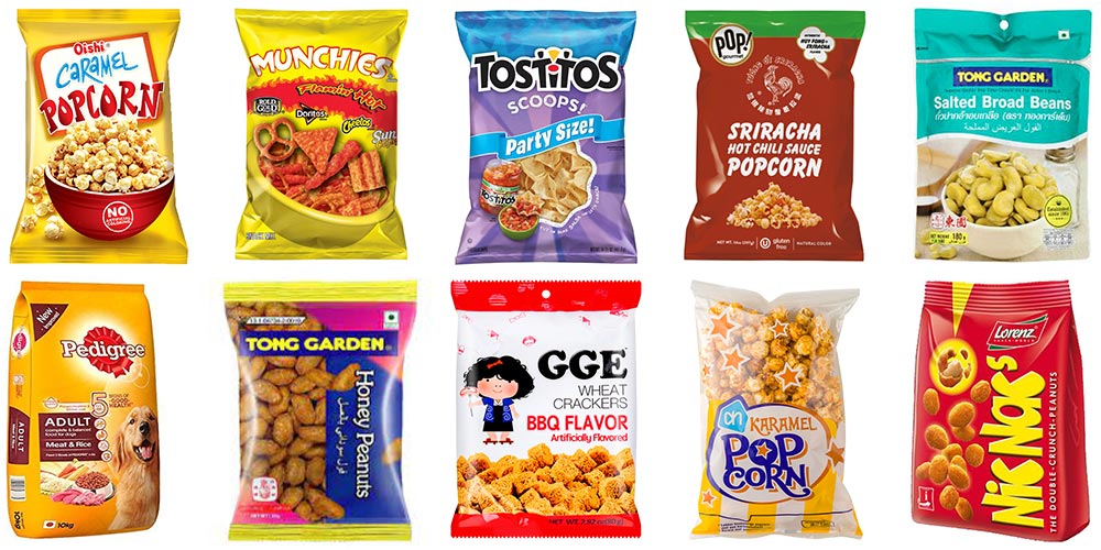 Automatic Nitrogen Filled Dry Food Pouch Packing Machine