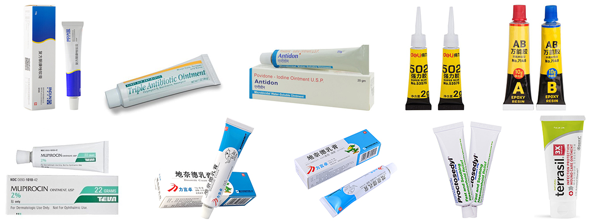 Automatic Paste Aluminium Tube Filling and Sealing Machine