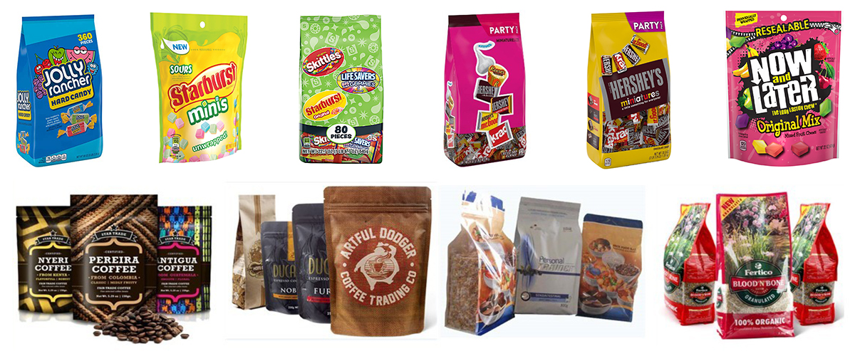 Doypack Premade Sweets Bag Packing Machine