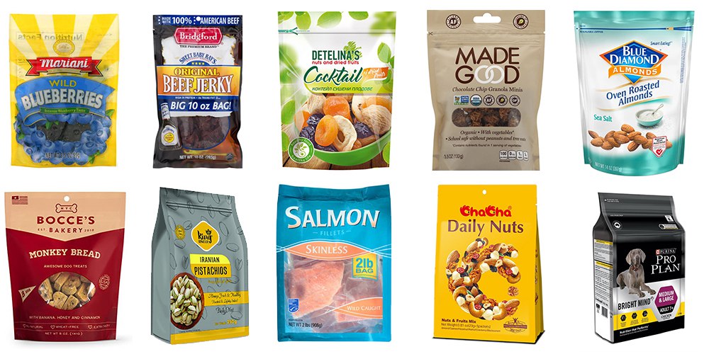 Mixed Snacks Food Doypack Packing Machine