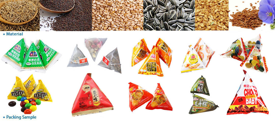 Various Seeds Pyramid Bag Triangle Bag Packing Machine