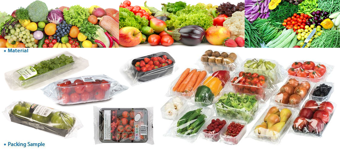 Vegetable And Fruit Tray Packing Machine HFFS